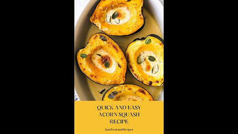 Microwave Acorn Squash | Quick and Easy