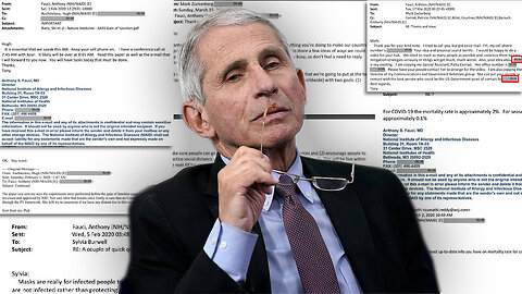 Leaked Emails Reveal Fauci Crimes