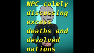 NPC calmly discussing excess deaths and devolved nations