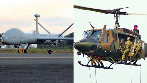 Philippines to use Hermes Drones for Electronic Warfare, Japan pledges to donate Huey Helicopters