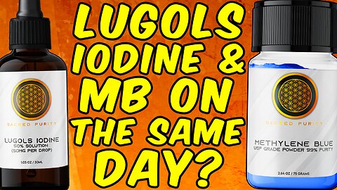 Can You Take Lugols Iodine & Methylene Blue on the Same Day?