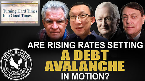 Are Rising Rates Setting a Debt Avalanche in Motion? | Bob Moriarty, Michael Oliver, Chen Lin