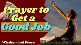 Prayer to get a job