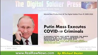 PUTIN MASS EXECUTES COVID-19 CRIMINALS IN RUSSIA