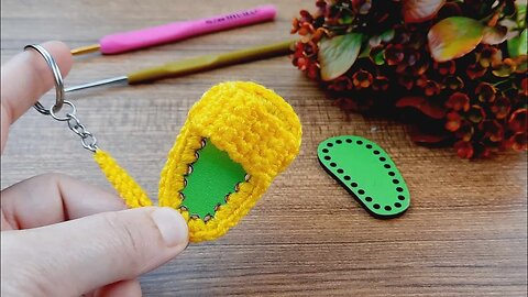 ✅️How to crochet very cute keychain