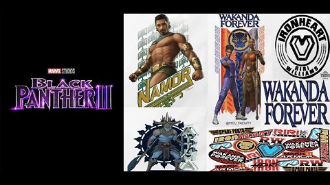 MCU Merch Reveals Black Panther 2 Info ft. NAMOR, SHURI, OKOYE, ATTUMA & IRONHEART.