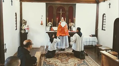 Missa da Vigília da Assunção de Nossa Senhora - Mosteiro da Santa Cruz