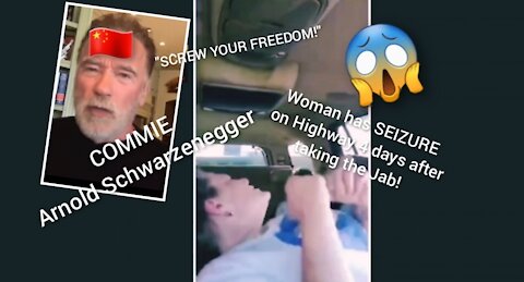 The Commie Terminator: Screw your Freedom, Woman seizures on highway!