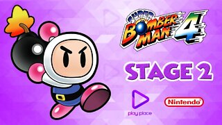 Super Bomberman 4 - Super Nintendo / Stage 2