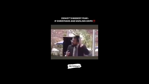 Zionists biggest fear