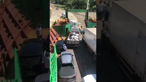 TRAFFIC ACCIDENT ON THE FERRY BOAT, IN ALCÂNTARA-MA