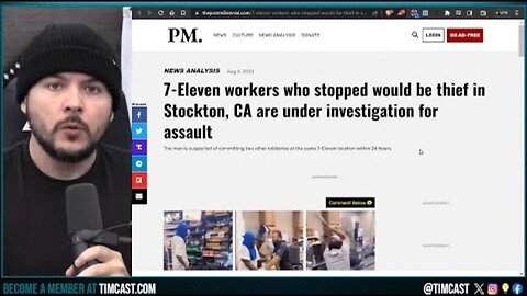 STICKMAN WHO BEAT ROBBER BEING INVESTIGATED FOR CRIME, DEMOCRATS WILL ARREST YOU FOR SELF DEFENSE