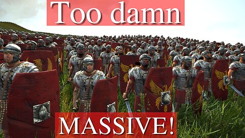 The Roman army was so Massive that it caused the Fall of Rome!
