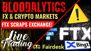 FTX: Friend or Foe to Bitcoin? LIVE Trade & Decode the Market Mayhem! - Live Trading