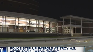 Social media threat implies shooting at Troy HS