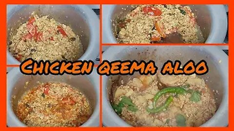 Chicken qeema bnany ka tareeqa | Easy and quick aloo qeema recipe | in urdu hindi | by fiza farrukh