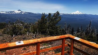 ARRIVING @ Black Butte Summit & ABSOLUTELY EPIC Cupola Lookout of 9 Mountains! | 4K | Central Oregon