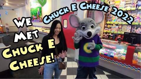 Chuck E Cheese 2022 We Met Chuck E Cheese!