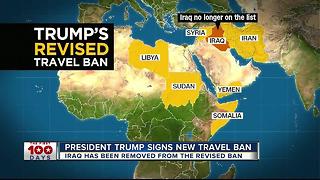 President Trump signs new travel ban