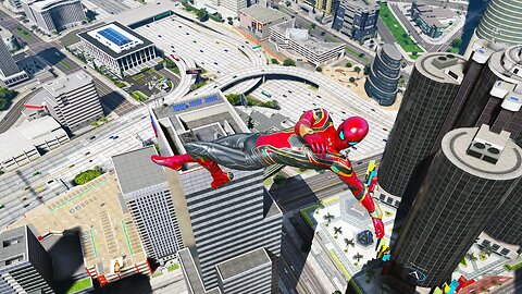 GTA 5 Spiderman Epic Stunts/Fails/Ragdolls with winfrey gaming Ep 53 (spider man funny moment)