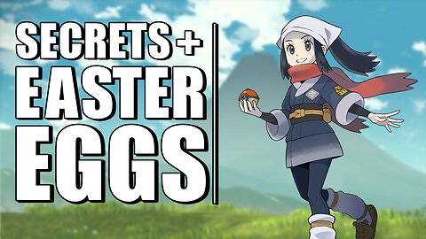 Pokemon Legends Arceus Easter Eggs