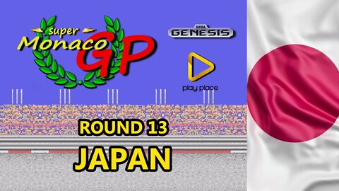 Super Monaco GP - Sega Genesis / Round 13 - Japan GP - Team Firenze