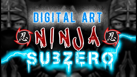 Digital arts Ninja time lapse