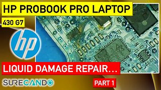 Revive Your HP ProBook 430 G7_ Liquid Damage Repair with Help from Another Board! (Part 1)
