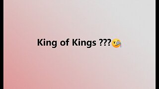 King of Kings?? Lord of Lords?? NOT!! He is KING KINGS, LORD LORDS! HE WAS, AND IS, AND IS TO COME!!