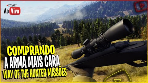 🔴Way of the Hunter Comprando a Arma mais cara do Jogo Missões da história Ep3