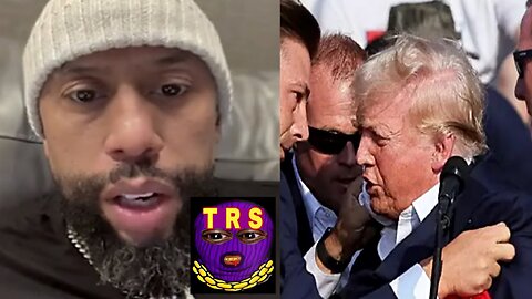 Affion Crockett Reacts To Trump Getting Clipped During Pennsylvania Rally! 🤷🏾‍♂️