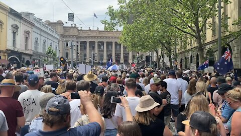 Melbourne Protests ‘Kill the Bill’ ‘Sack Dan Andrews’