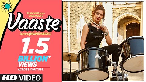 Vaaste Song: Dhvani Bhanushali, Tanishk Bagchi | N