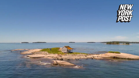 The 'world's loneliest home' on a deserted island lists for just $339K