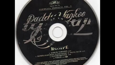 Daddy Yankee - Rompe (Instrumental Studio) (Remover)