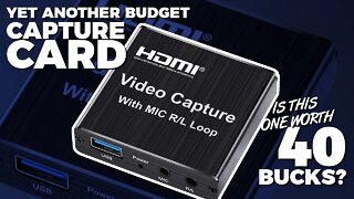TKHIN Capture Card with Passthrough - Worth it for under $40? (Tech Review)