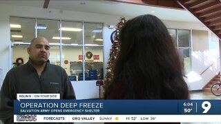 Salvation Army Hospitality House opens doors for Operation Deep Freeze