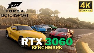 Forza Motorsport Performance Test