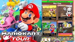 Mario Kart Tour - Roy Cup Gameplay (Battle Tour 2023)