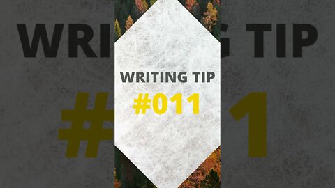 Writing Tip 011 - Writing Unique Characters #shorts #writingtips