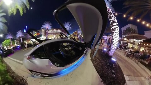 BMW i8 at Night - Promenade at Sunset Walk - Kissimmee, Florida - 8/7/22
