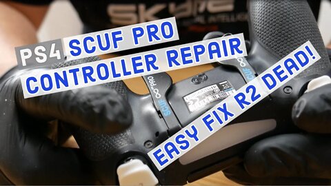 PS4 Scuf Controller Repair. RT Trigger Fix