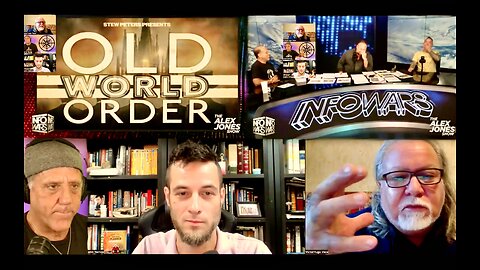 Alex Jones Flat Earth Dave Dustin Nemos Victor Hugo Eddie Bravo Discuss Stew Peters Old World Order