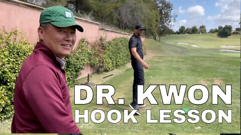 DR KWON: Don't OPEN UP. HOOK FIX LESSON Be Better Golf