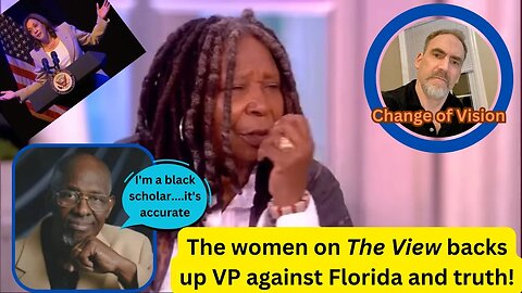 Unveiling the Truth: The View's Controversial Backing of VP Harris false Florida statements!