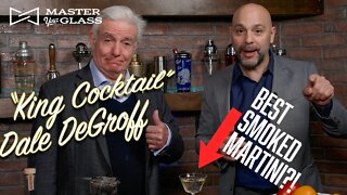 How A Bartending LEGEND Smokes His Cocktail | Master Your Glass