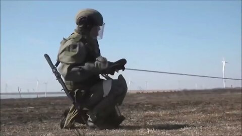 Work Of the Military I The Process of Demining I Fields in the Kherson Region I Barriers Setup I