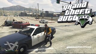 GTA 5 Police Pursuit Driving Police car Ultimate Simulator crazy chase #12