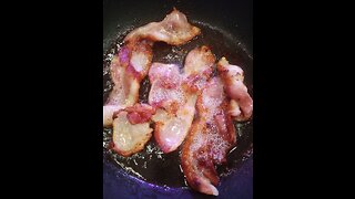 Bacon is great for any meal. 😊 Breakfast, lunch, dinner, snack and dessert | Making Food Up Shorts