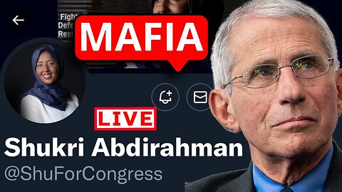 The Truth About Covid 19 & Dr. Fauci Congressional Candidate Shukri Abdirahman